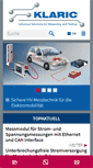 Mobile Screenshot of klaric.de